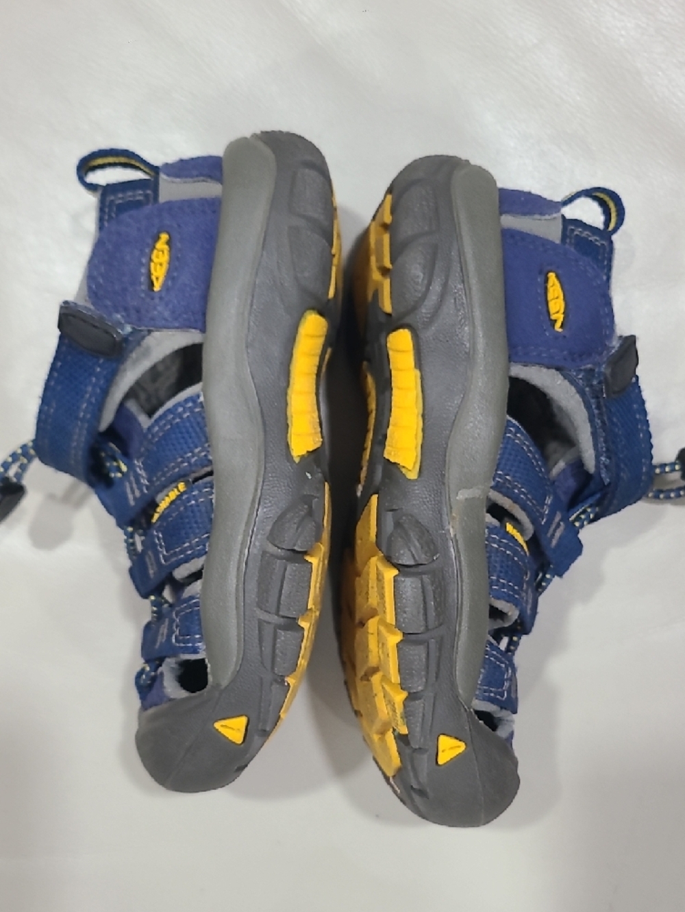 Keen Kids Blue and Gray Closed-Toe Sandals - Picture 6 of 8